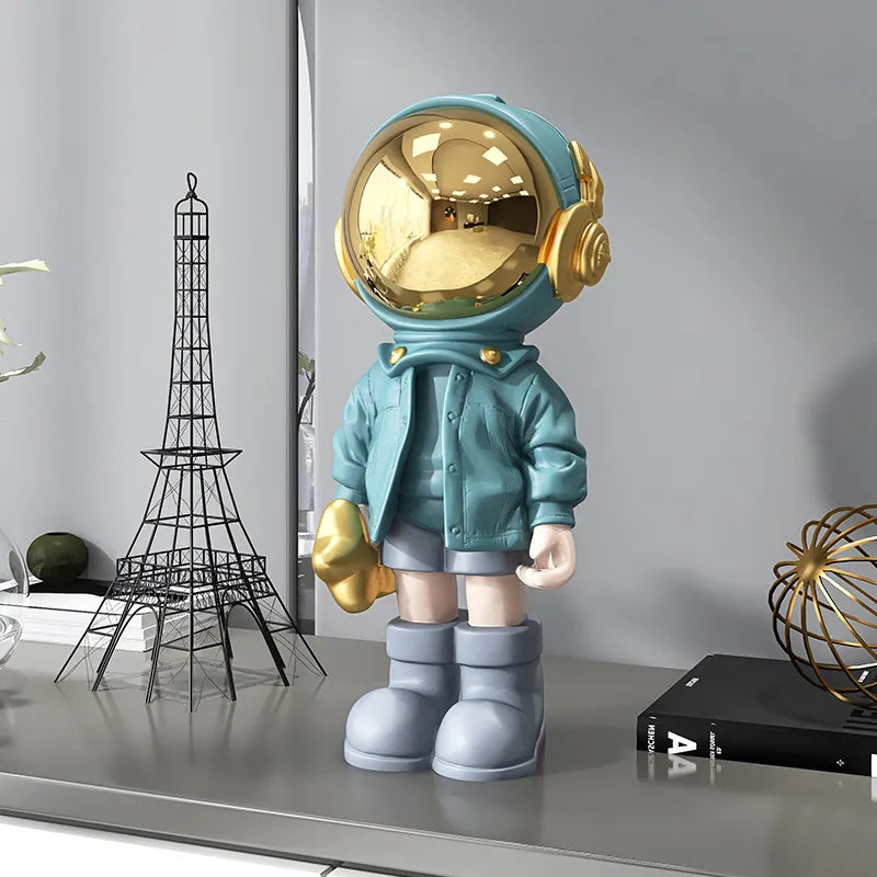 Plating Golden Astronaut home Decoration Luxury Ornaments