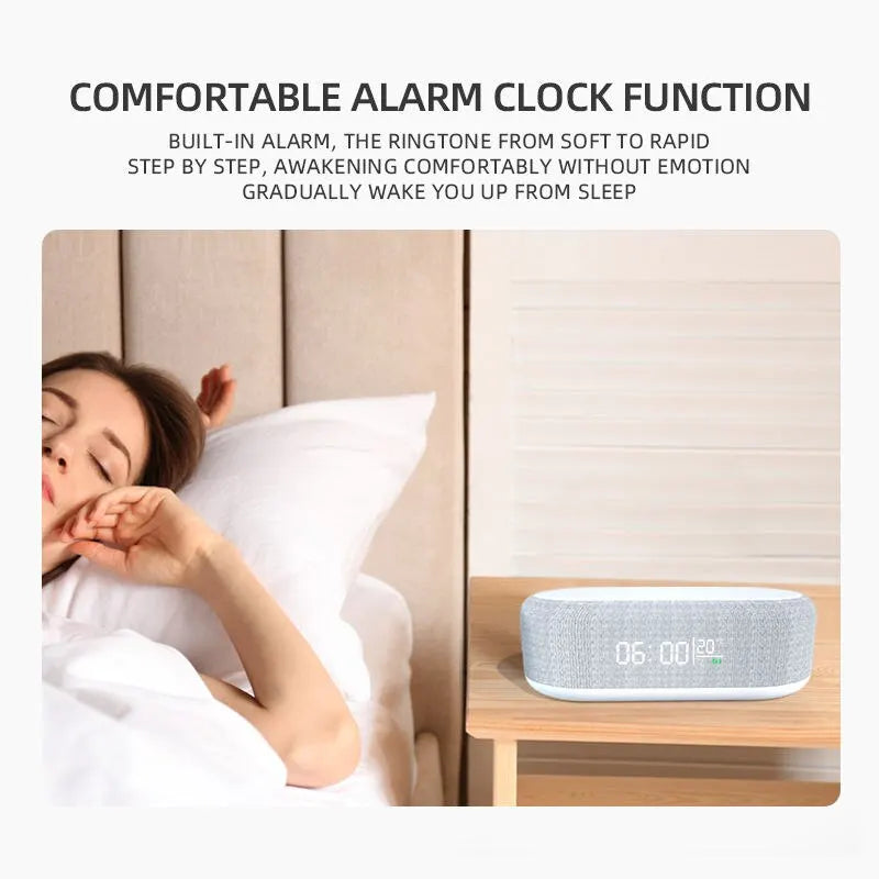 LED alarm clock Wireless charger