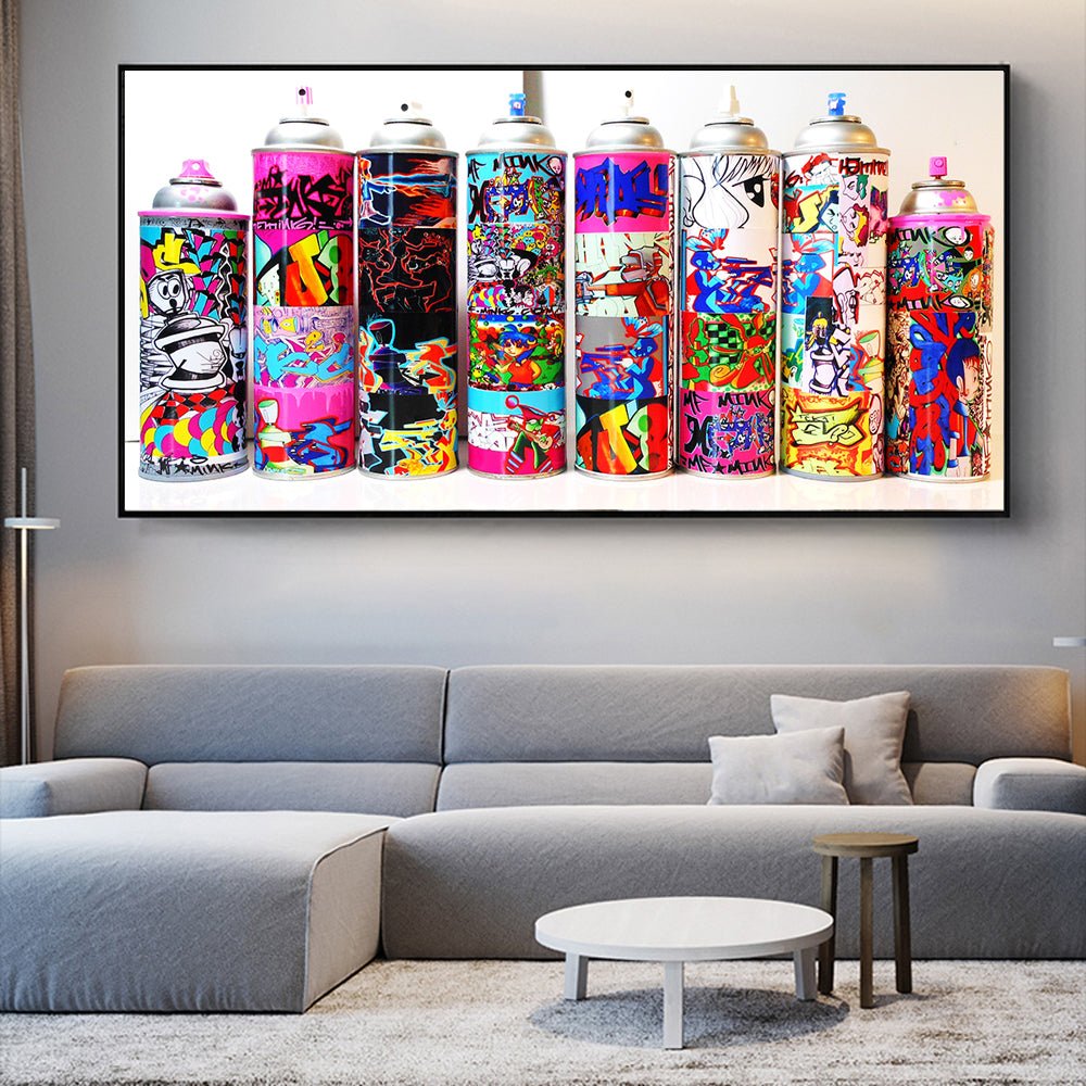 Canvas wall art, wall art posters, street art - DECO KINGDOMTableau