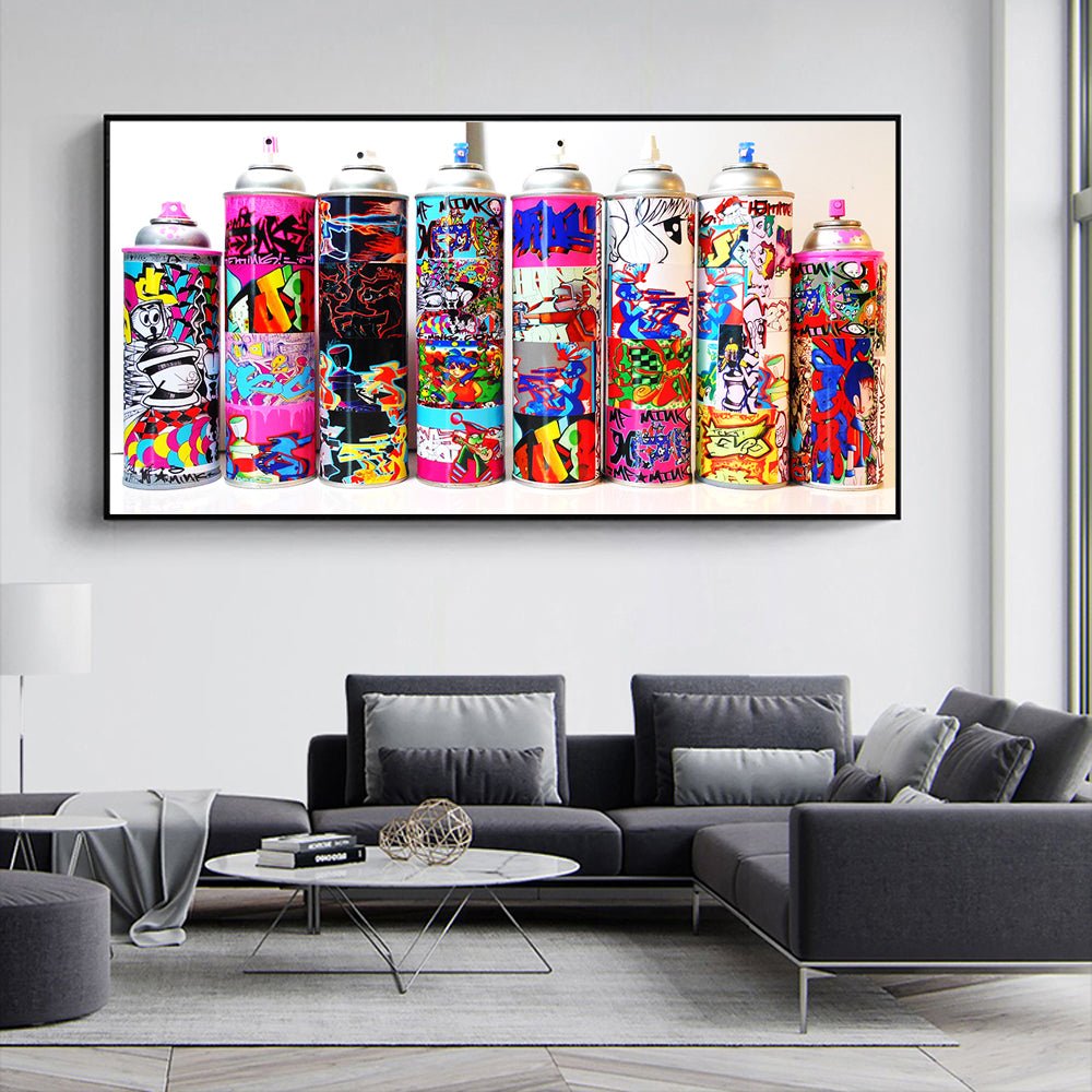 Canvas wall art, wall art posters, street art - DECO KINGDOMTableau