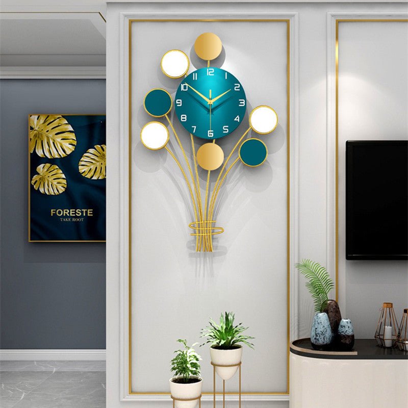 Light Luxury Creative Home Decoration Fashion Simple Wall Clock - DECO KINGDOMHorloge