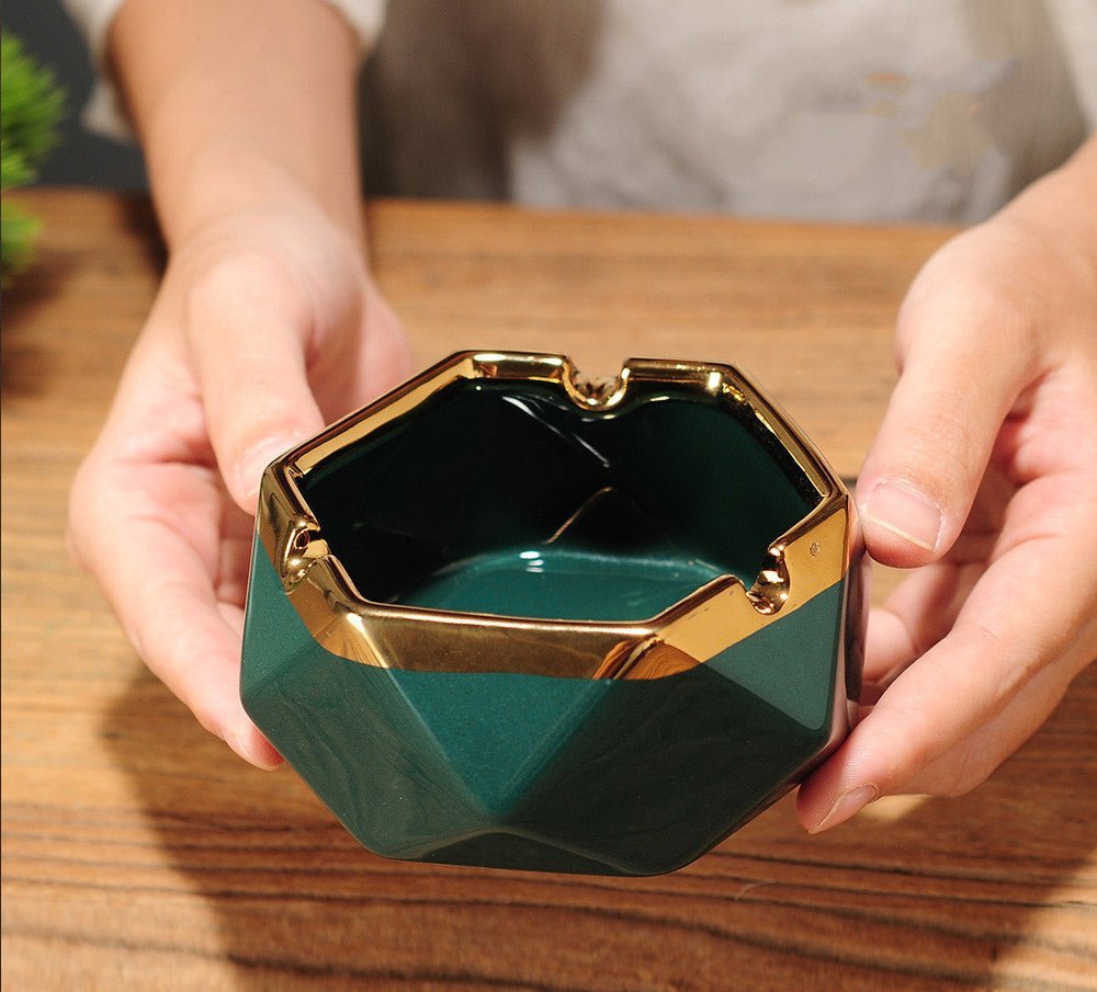 Luxury ceramic ashtray - DECO KINGDOMCendrier