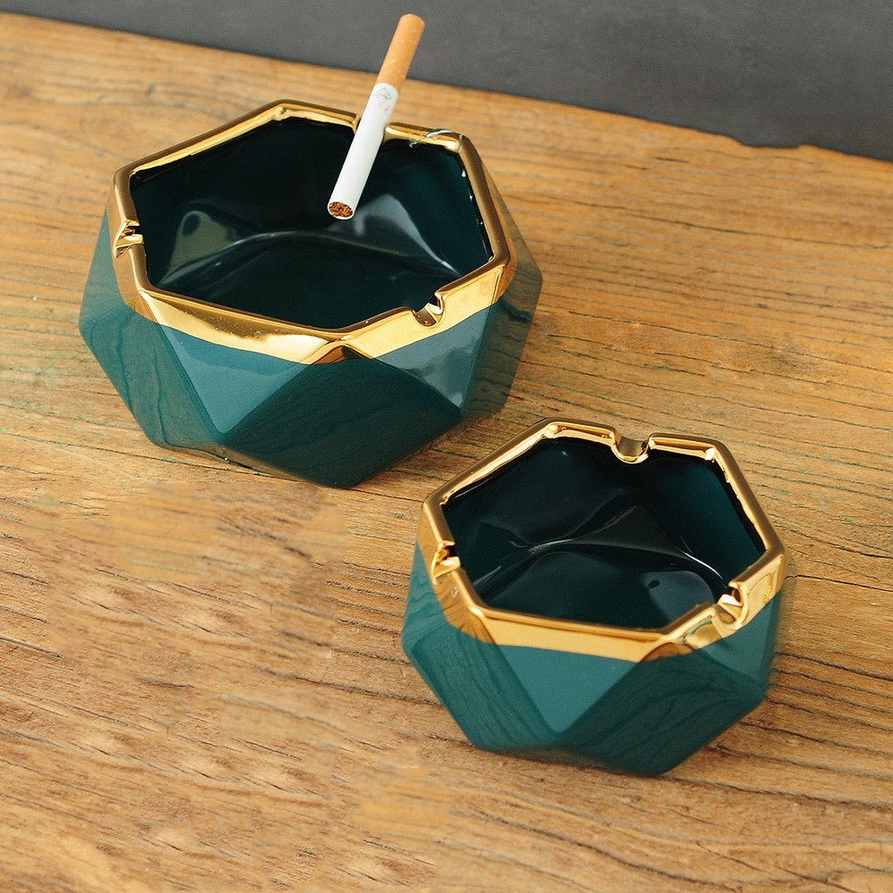 Luxury ceramic ashtray - DECO KINGDOMCendrier